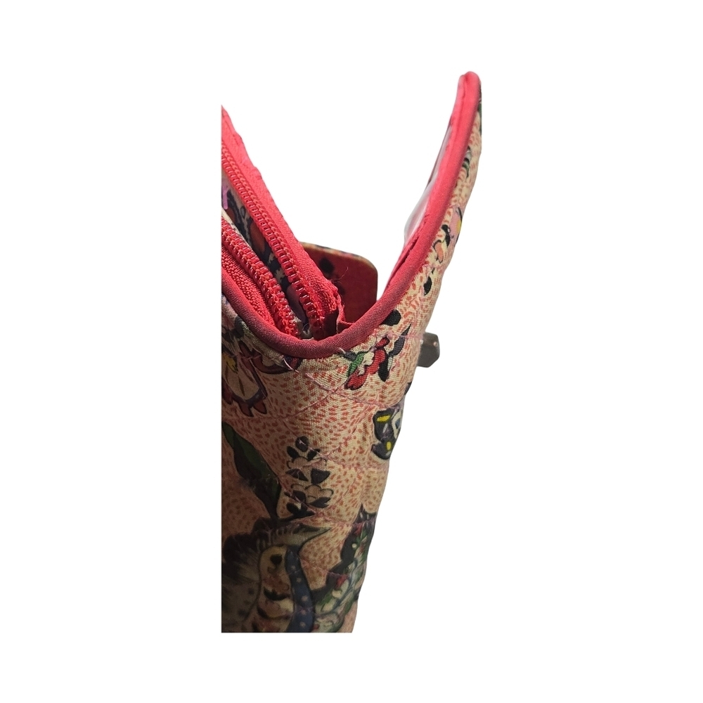 Vera Bradley Floral Patterned Wallet with Turn Lock - Picture 8 of 9